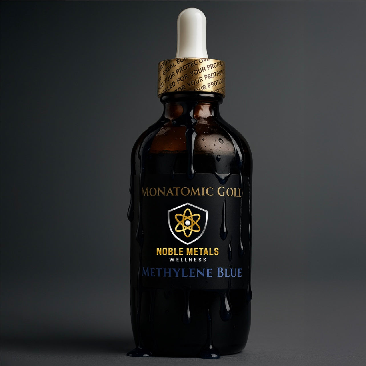 Monatomic gold & Methylene blue